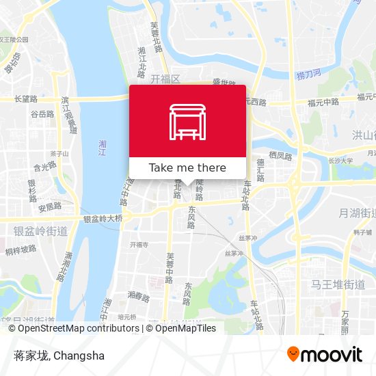 蒋家垅 map