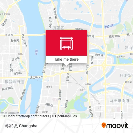 蒋家垅 map