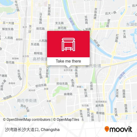 沙湾路长沙大道口 map
