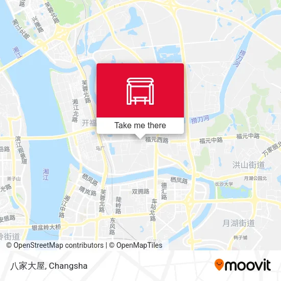 八家大屋 map
