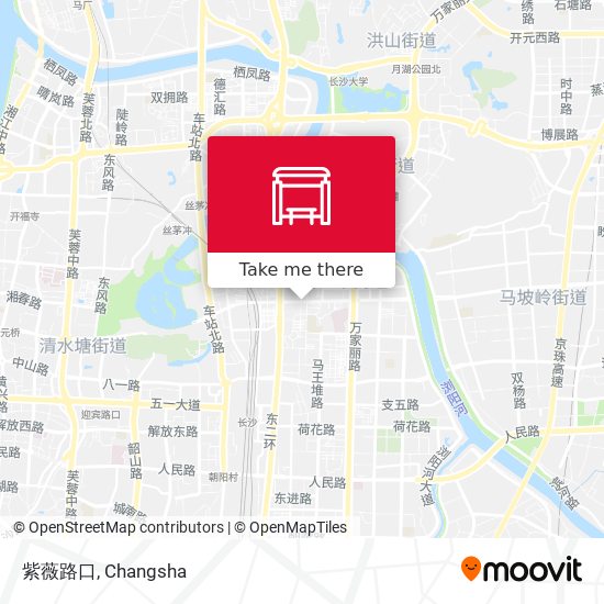 紫薇路口 map