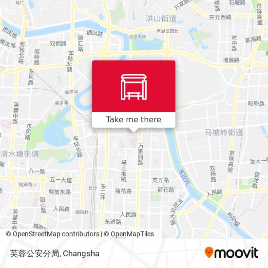 芙蓉公安分局 map