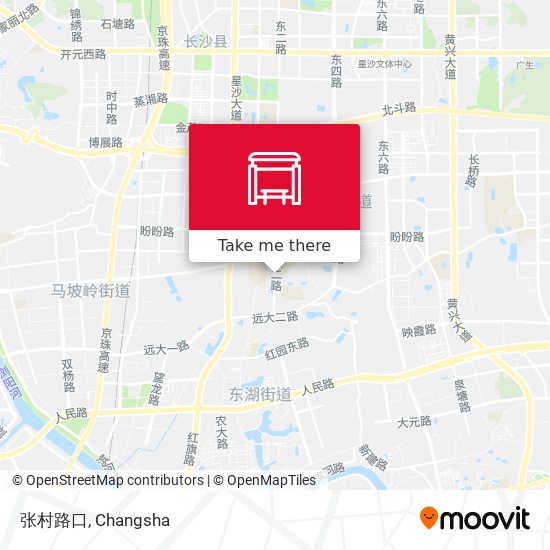 张村路口 map