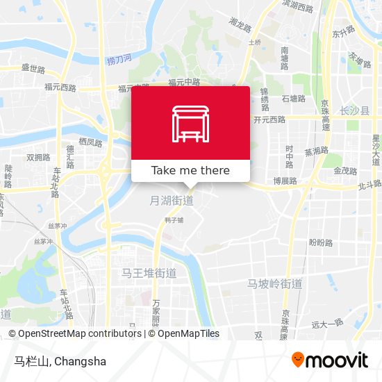 马栏山 map