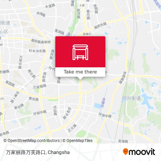 万家丽路万芙路口 map