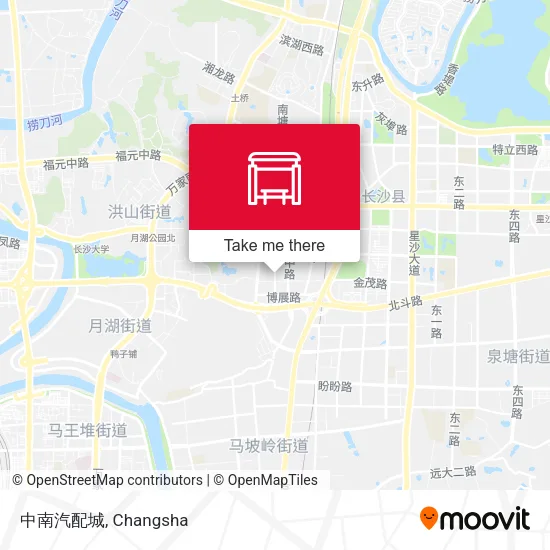 中南汽配城 map