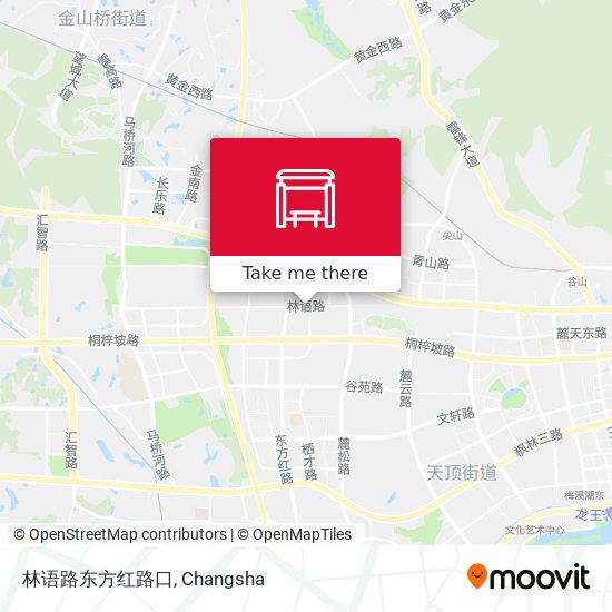 林语路东方红路口 map