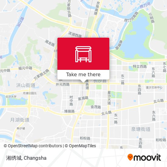 湘绣城 map
