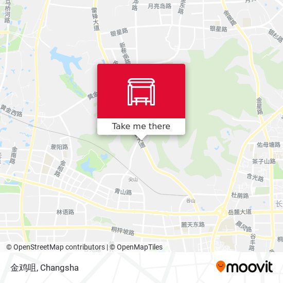 金鸡咀 map