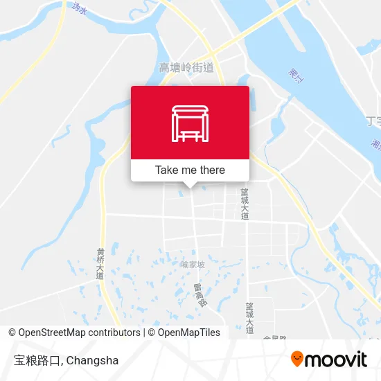 宝粮路口 map