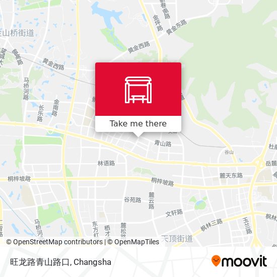 旺龙路青山路口 map