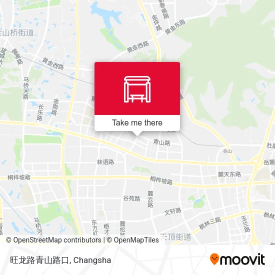旺龙路青山路口 map