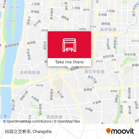 桔园立交桥东 map