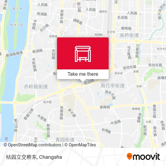 桔园立交桥东 map