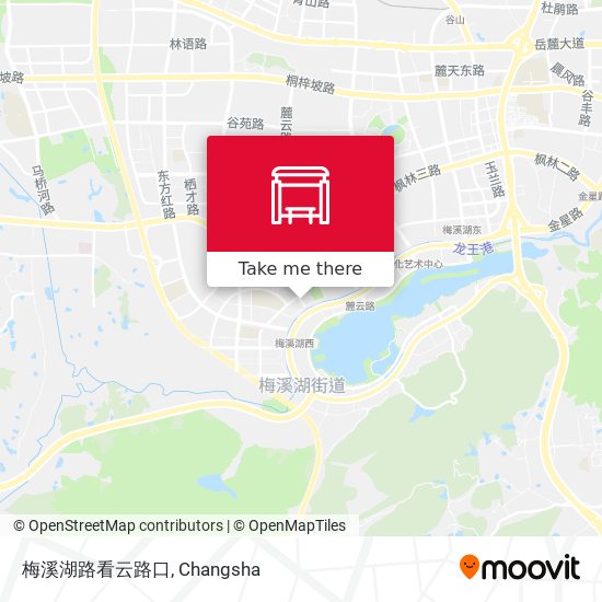 梅溪湖路看云路口 map