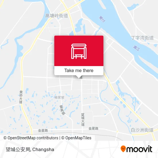 望城公安局 map