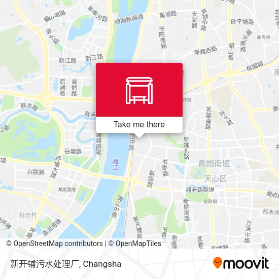 新开铺污水处理厂 map