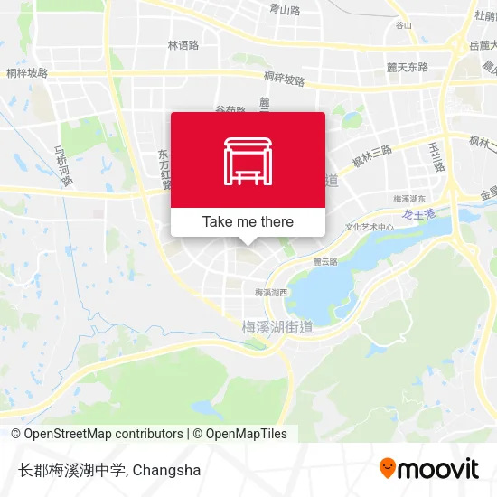 长郡梅溪湖中学 map