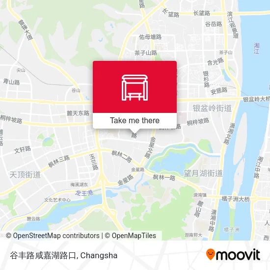 谷丰路咸嘉湖路口 map