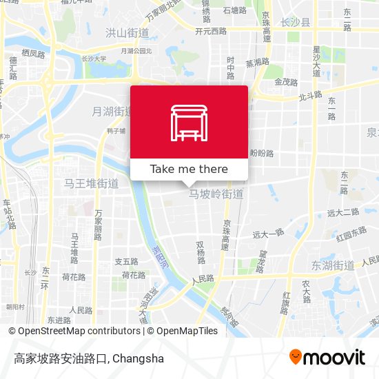 高家坡路安油路口 map