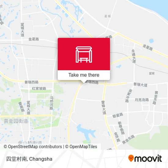 四堂村南 map
