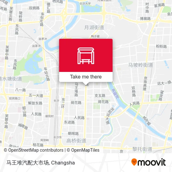 马王堆汽配大市场 map