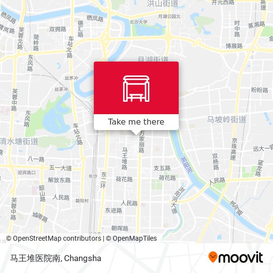 马王堆医院南 map