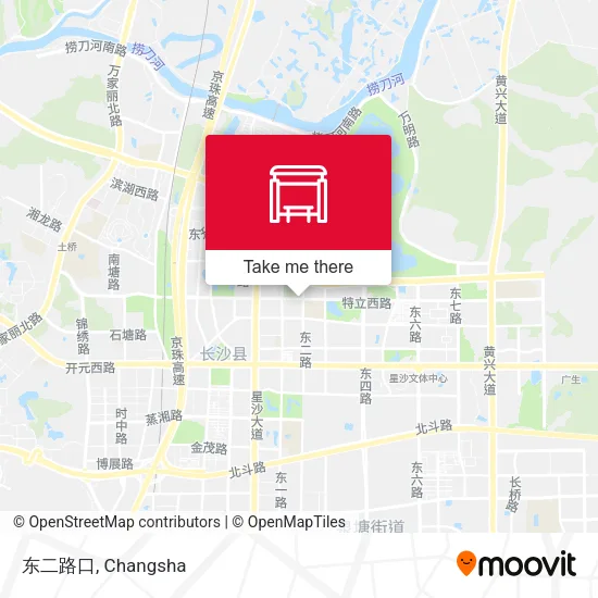 东二路口 map