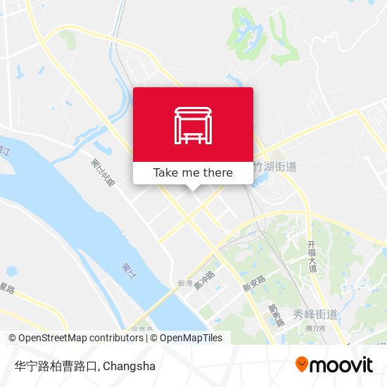 华宁路柏曹路口 map