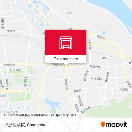 长沙医学院 map
