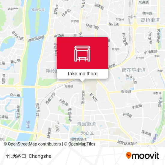 竹塘路口 map
