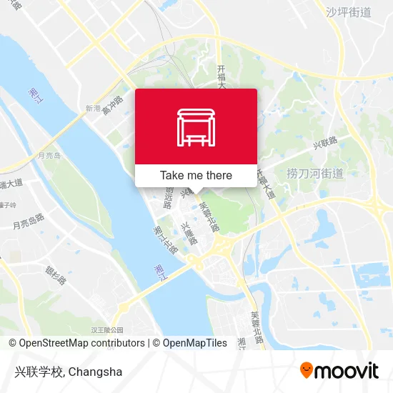 兴联学校 map
