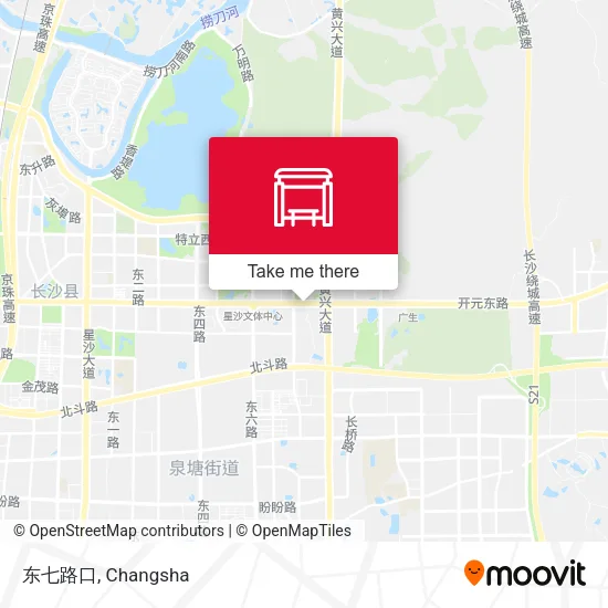 东七路口 map
