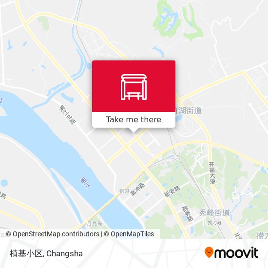 植基小区 map