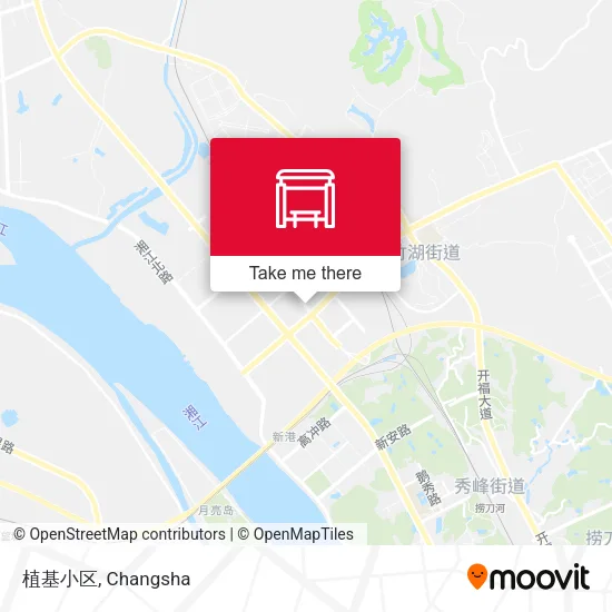 植基小区 map