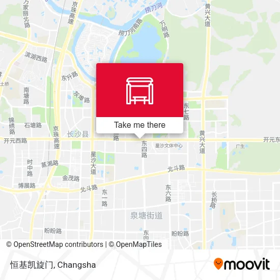 恒基凯旋门 map
