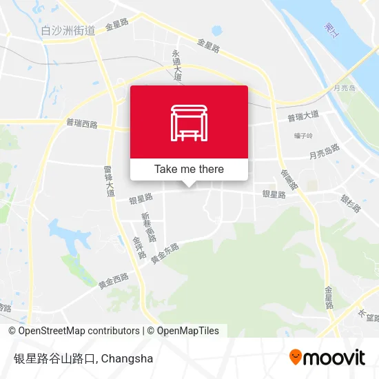 银星路谷山路口 map