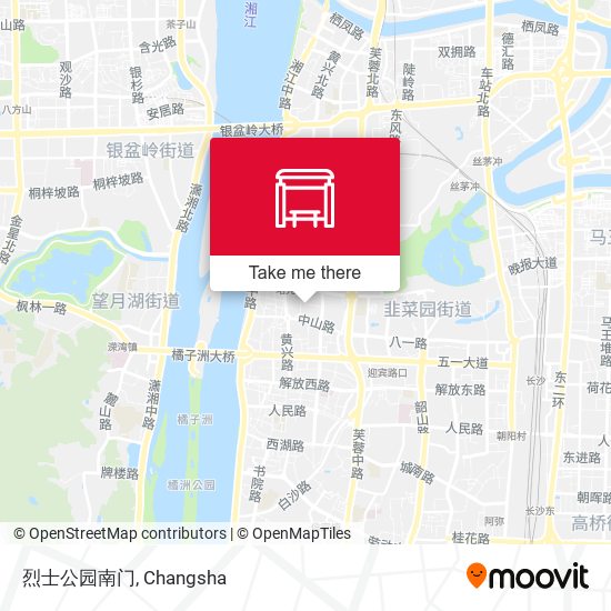 烈士公园南门 map