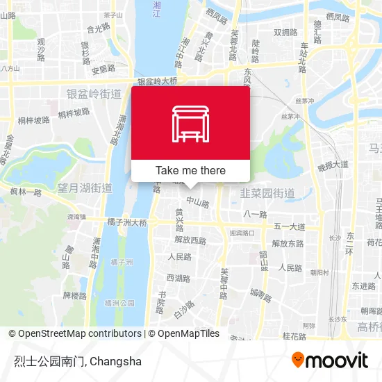 烈士公园南门 map