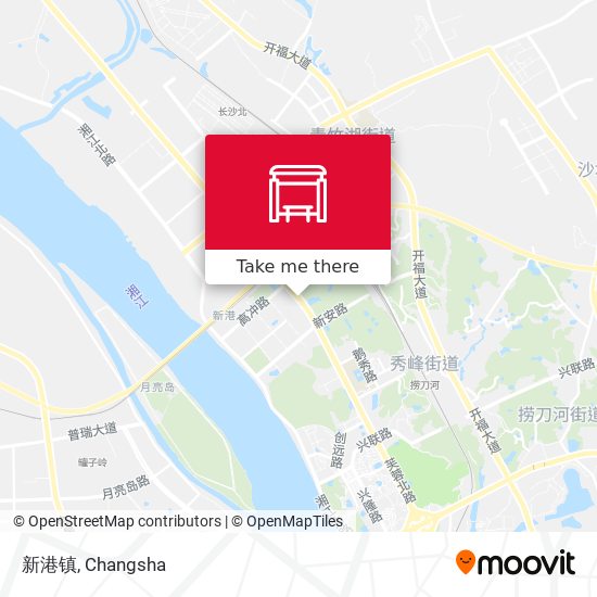 新港镇 map