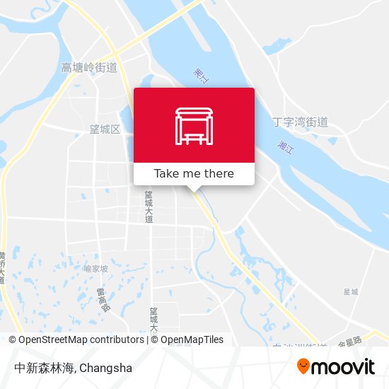 中新森林海 map
