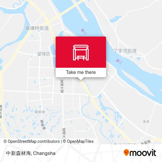 中新森林海 map