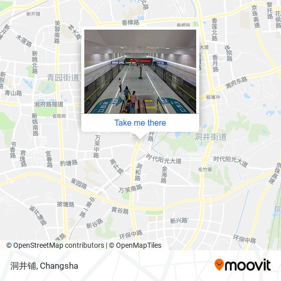 洞井铺 map