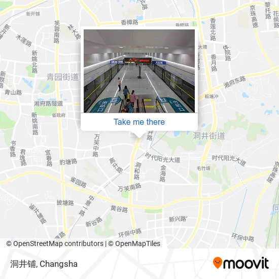 洞井铺 map