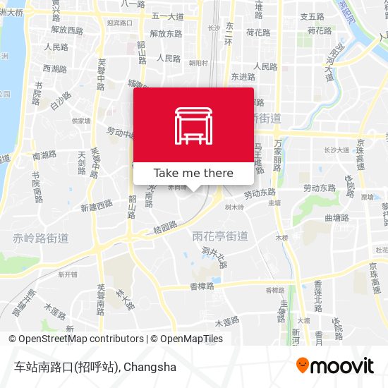 车站南路口(招呼站) map