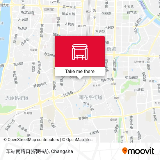 车站南路口(招呼站) map