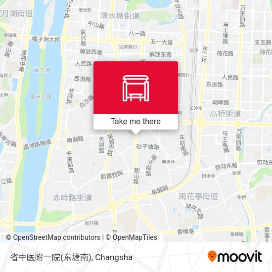 省中医附一院(东塘南) map