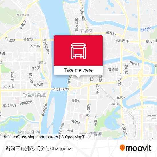 新河三角洲(秋月路) map