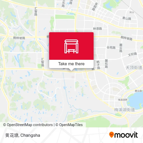 黄花塘 map
