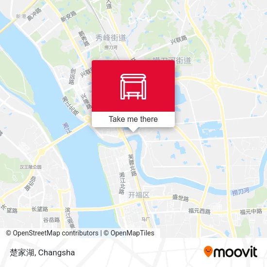 楚家湖 map